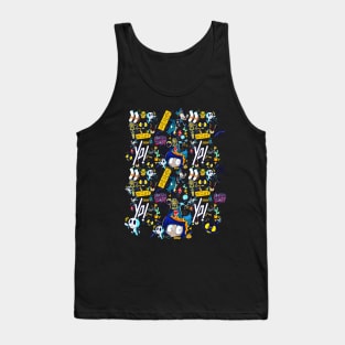 Croissant's Egyptian Pattern Tank Top